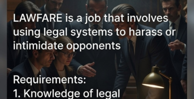 Que es la Guerra Jurídica o Lawfare?